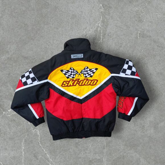 Vintage Ski Doo Racing Snowmobile Jacket Mens Size Medium - Picture 5 of 11